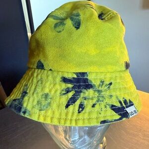 Floral Yellow Bucket Hat for women